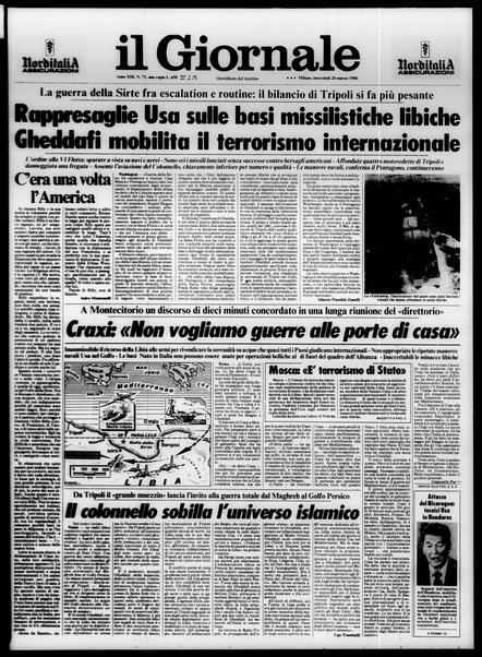 Il giornale : quotidiano del mattino